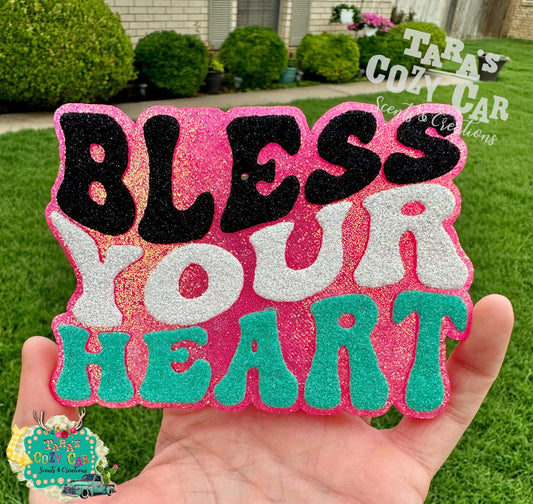 Bless Your Heart Freshie Silicone Mold