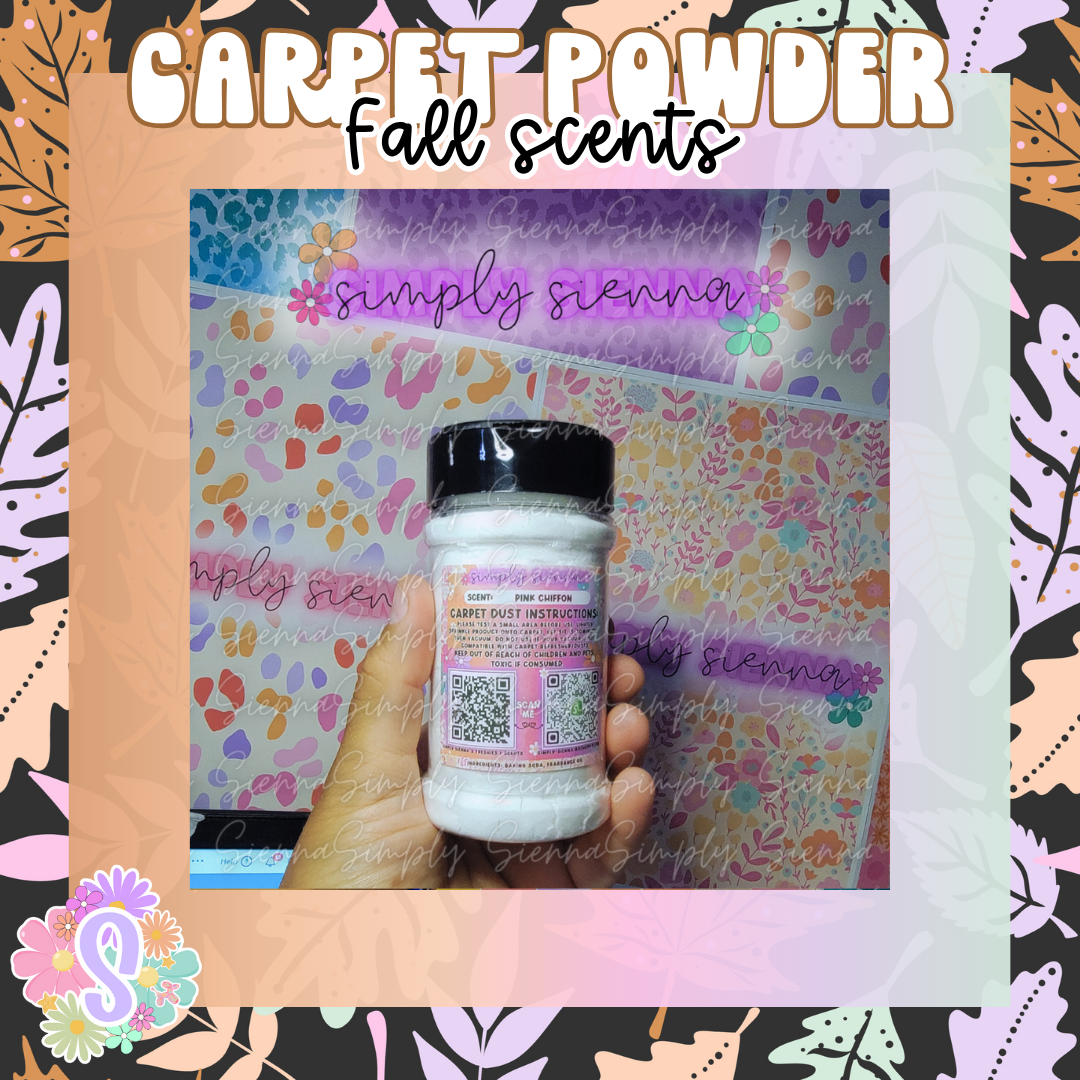7oz Carpet Powder - FALL SCENTS