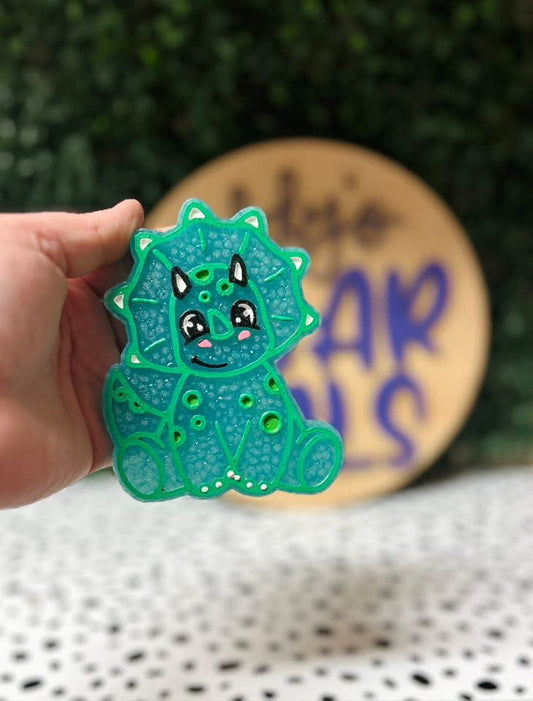 Triceratops Freshie Silicone Mold