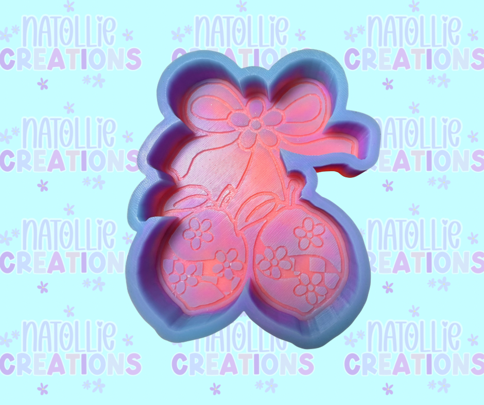 Retro Lemon Cherry Freshie Silicone Mold