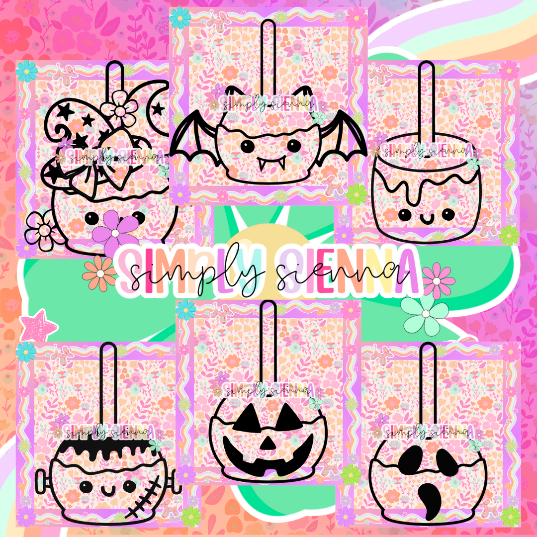 Caramel Apple PNG Bundle