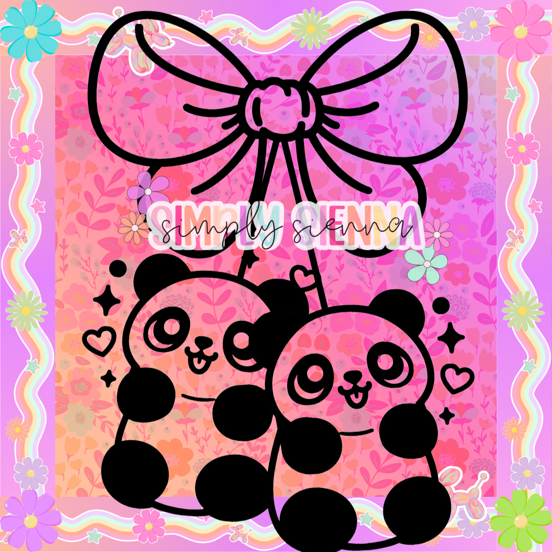 GUMMY BEAR PANDA CHERRIES PNG