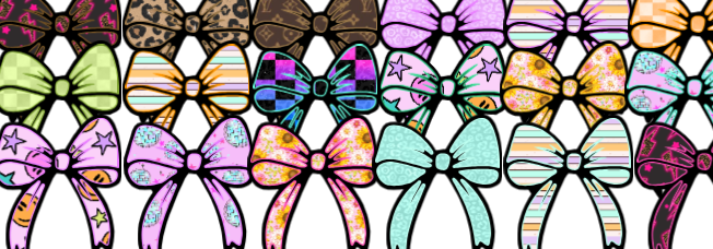 Bunny Ears With Bow - NATOLLIE CREATIONS