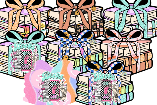 Coquette Books With Bow - WHIMSICAL WIFFS