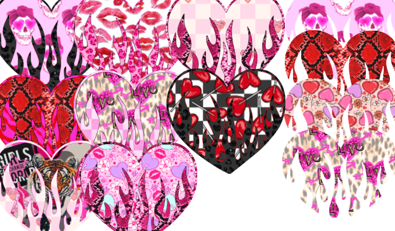 Flame Heart - GK MOLDS
