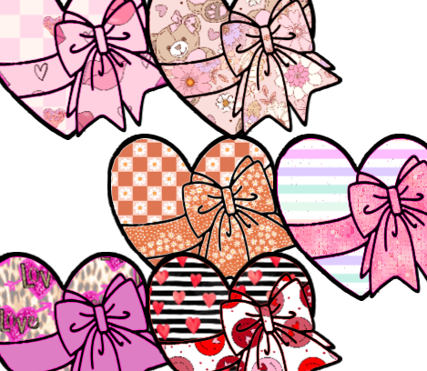 Heart With Bow - TB MOLDS