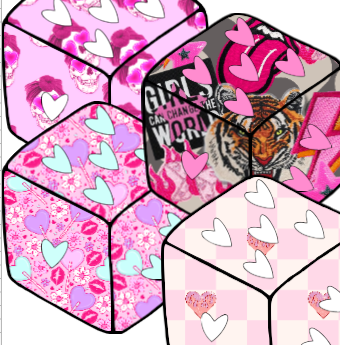 Heart Dice - WHIMSICAL WIFFS