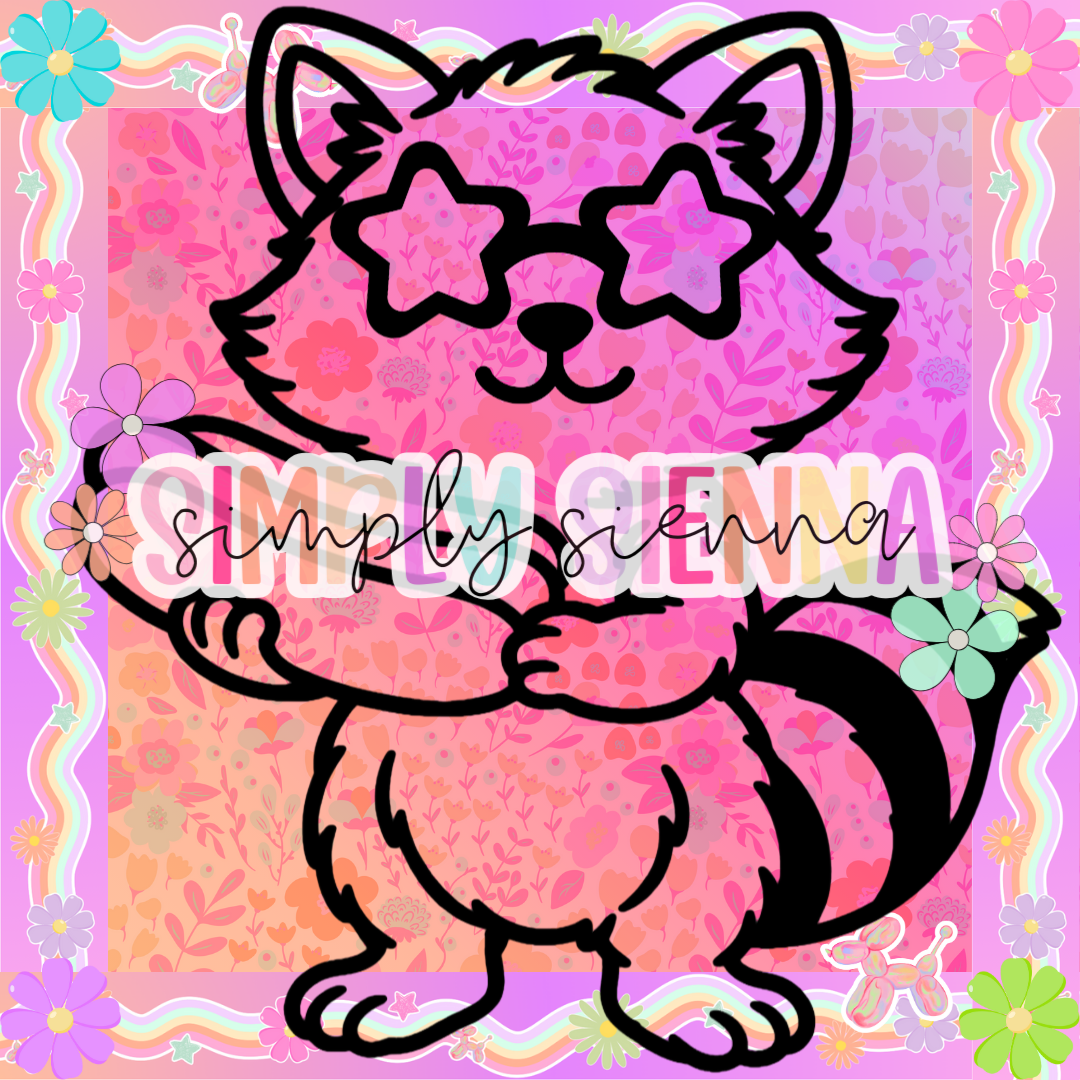 PATRIOTIC RACCOON PNG