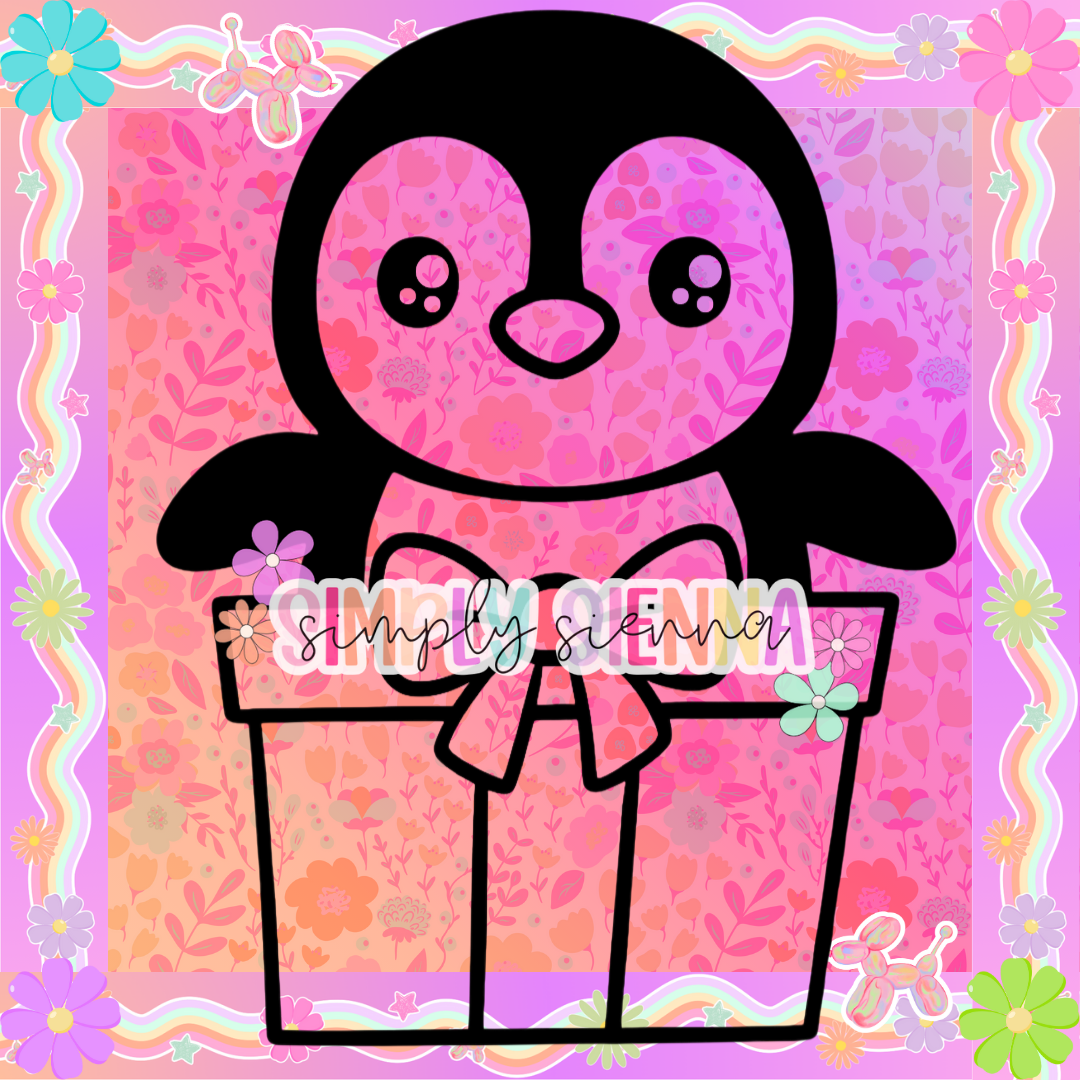 PENGUIN PRESENT PNG