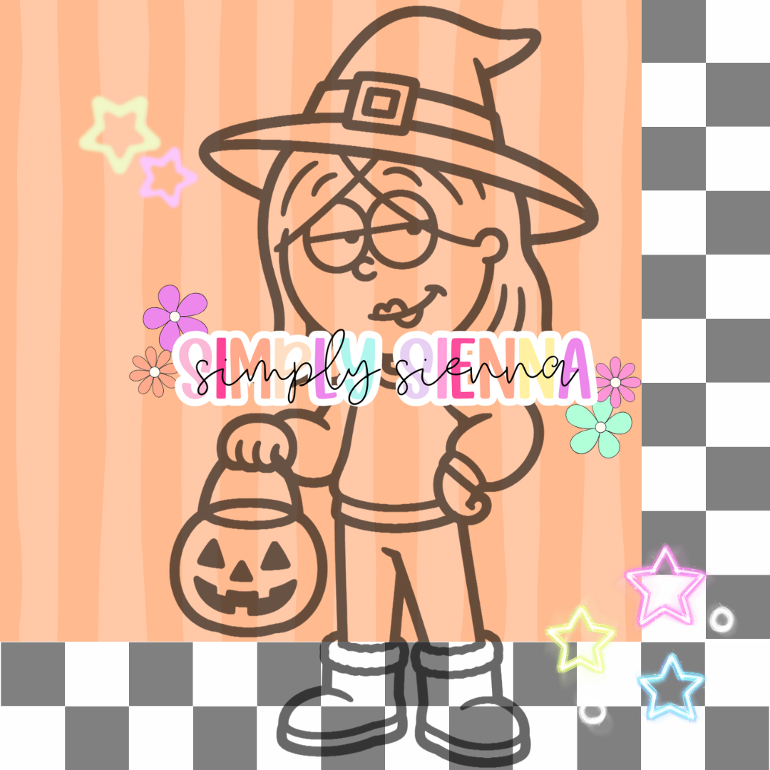 TRICK OR TREAT LIZZIE PNG