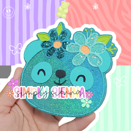 Cute Floral Panda - FRESHIE