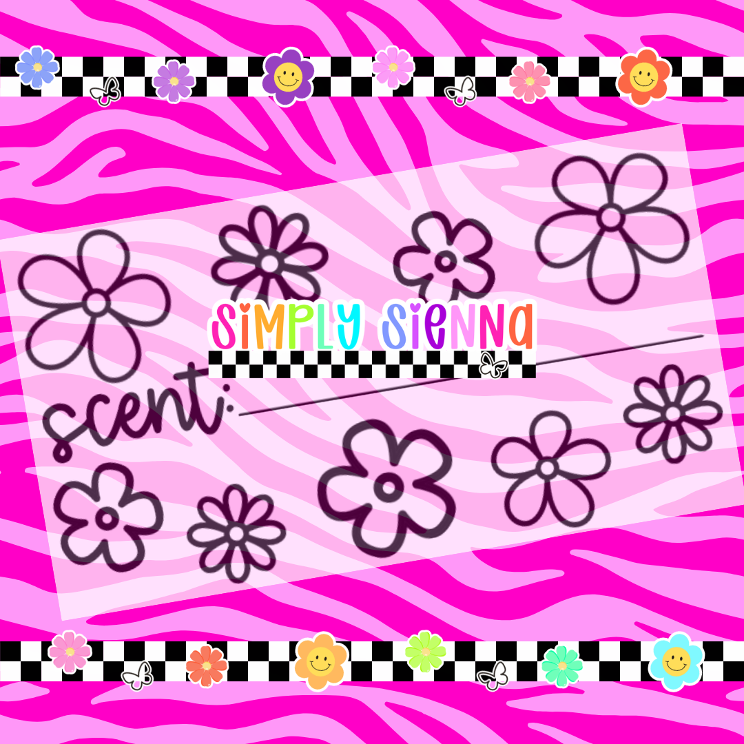 2.25X1.25 Floral Scent Label - DOWNLOAD