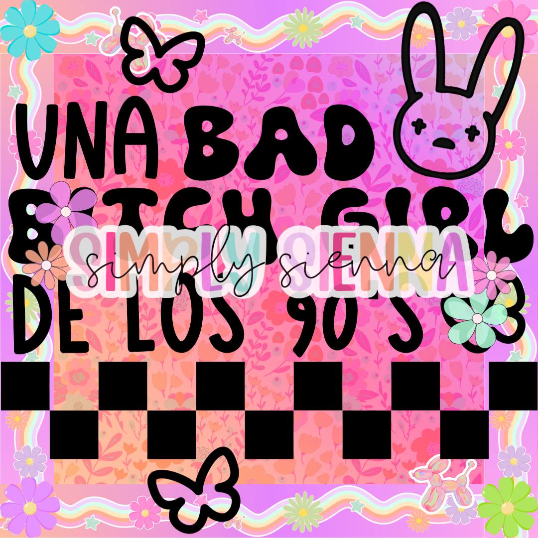 UNA BAD B GIRL DE LOS 90S PNG