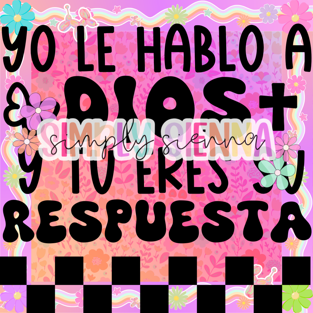 YO LE HABLO A DIOS.. PNG