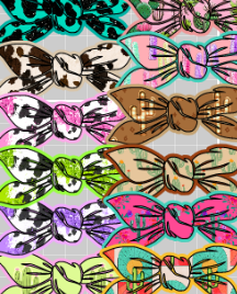 Cow / Highland Cow With Bow