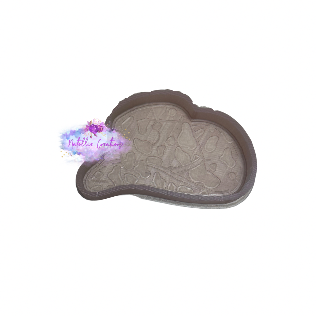 Cow Print Cowboy Hat Freshie Silicone Mold