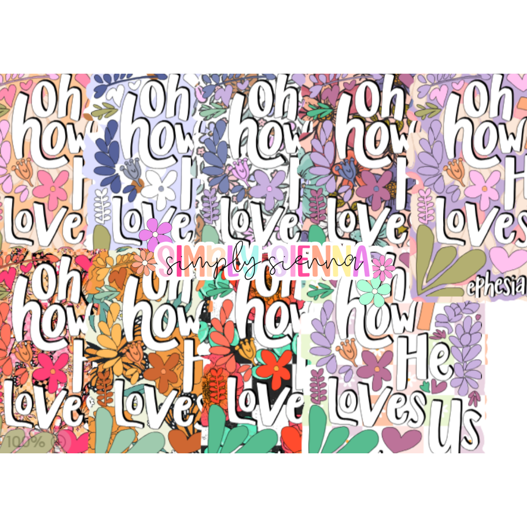 Oh How He Loves Us - GK MOLDS