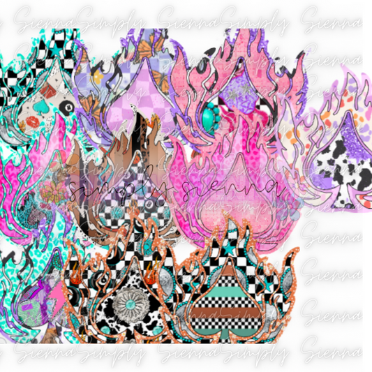 Flame Spade - WHIMSICAL WIFFS