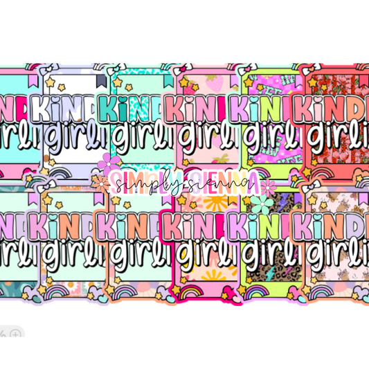 Kindle Girlie - SOUTHERN GLITTER MOLDS