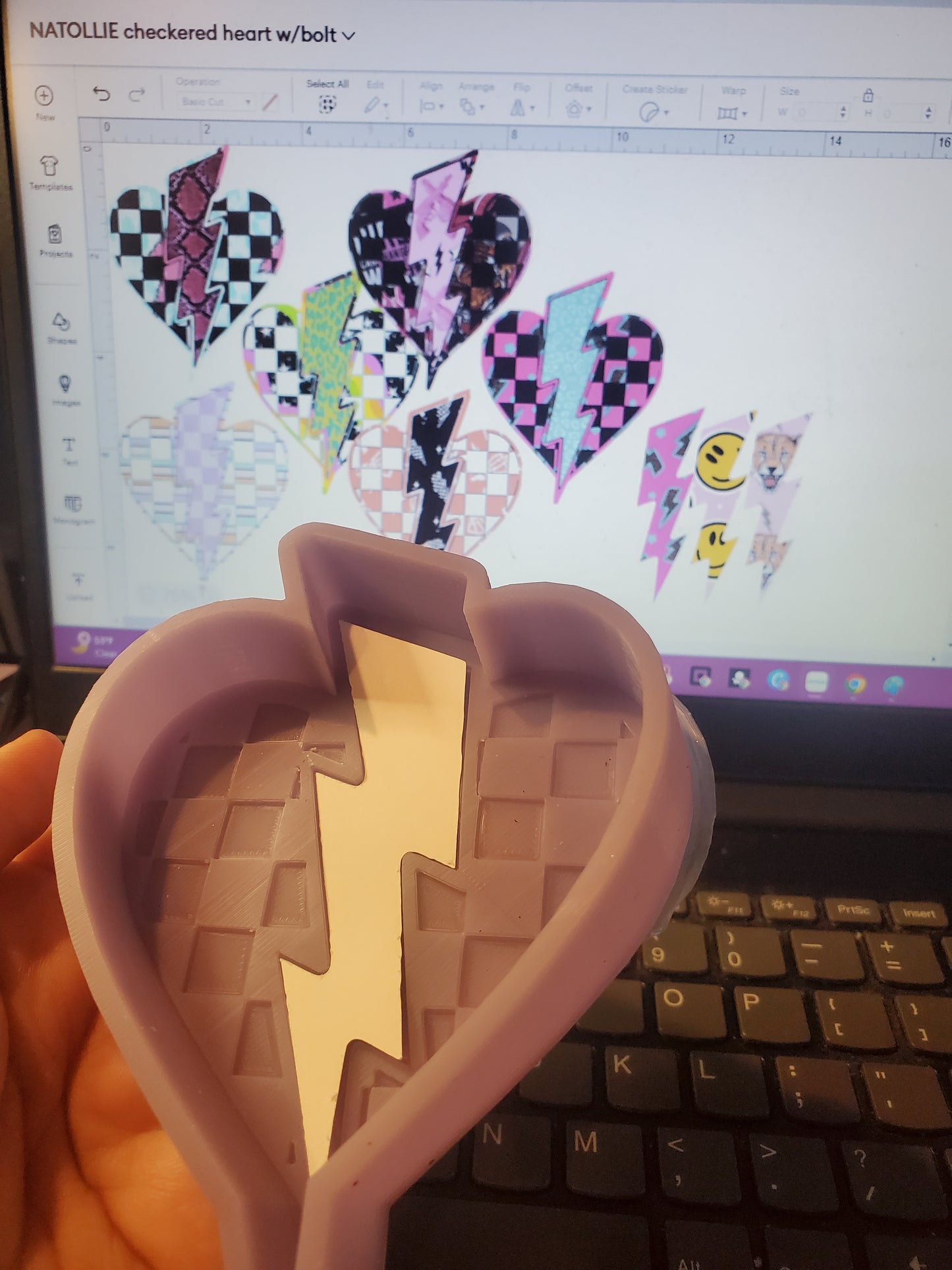 Heart With Bolt
