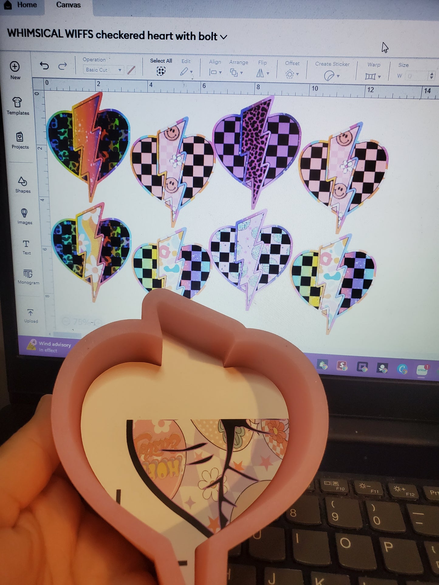 Heart With Bolt