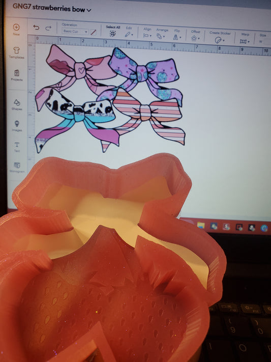 Strawberries With Bow