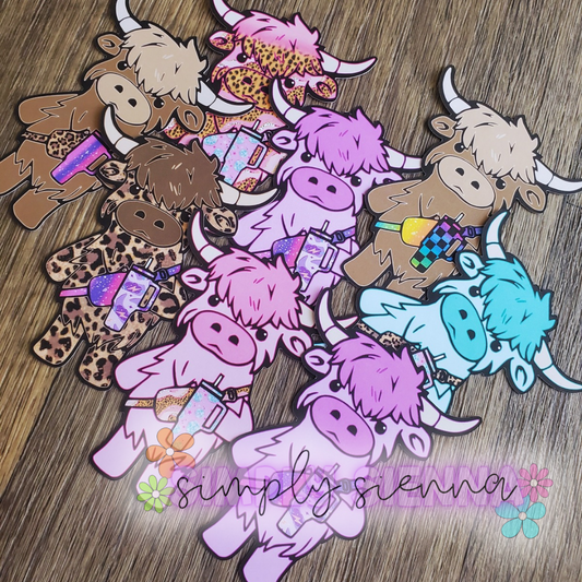 Boujee / Bougie Highland Cow