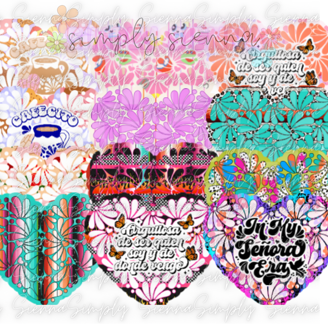 Talavera Heart - ABC MOLDS