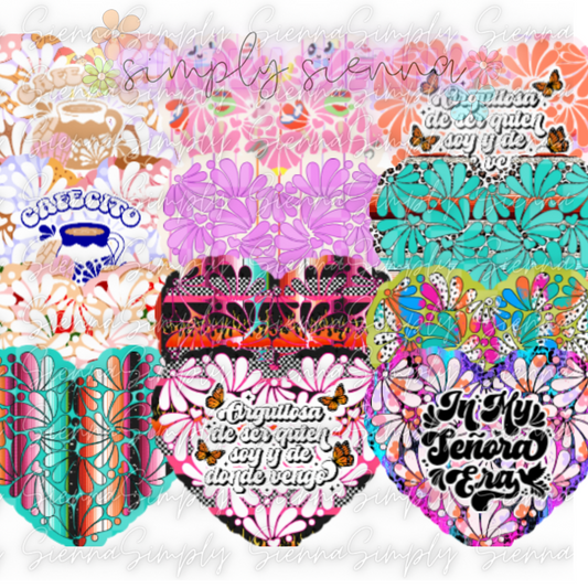 Talavera Heart - ABC MOLDS
