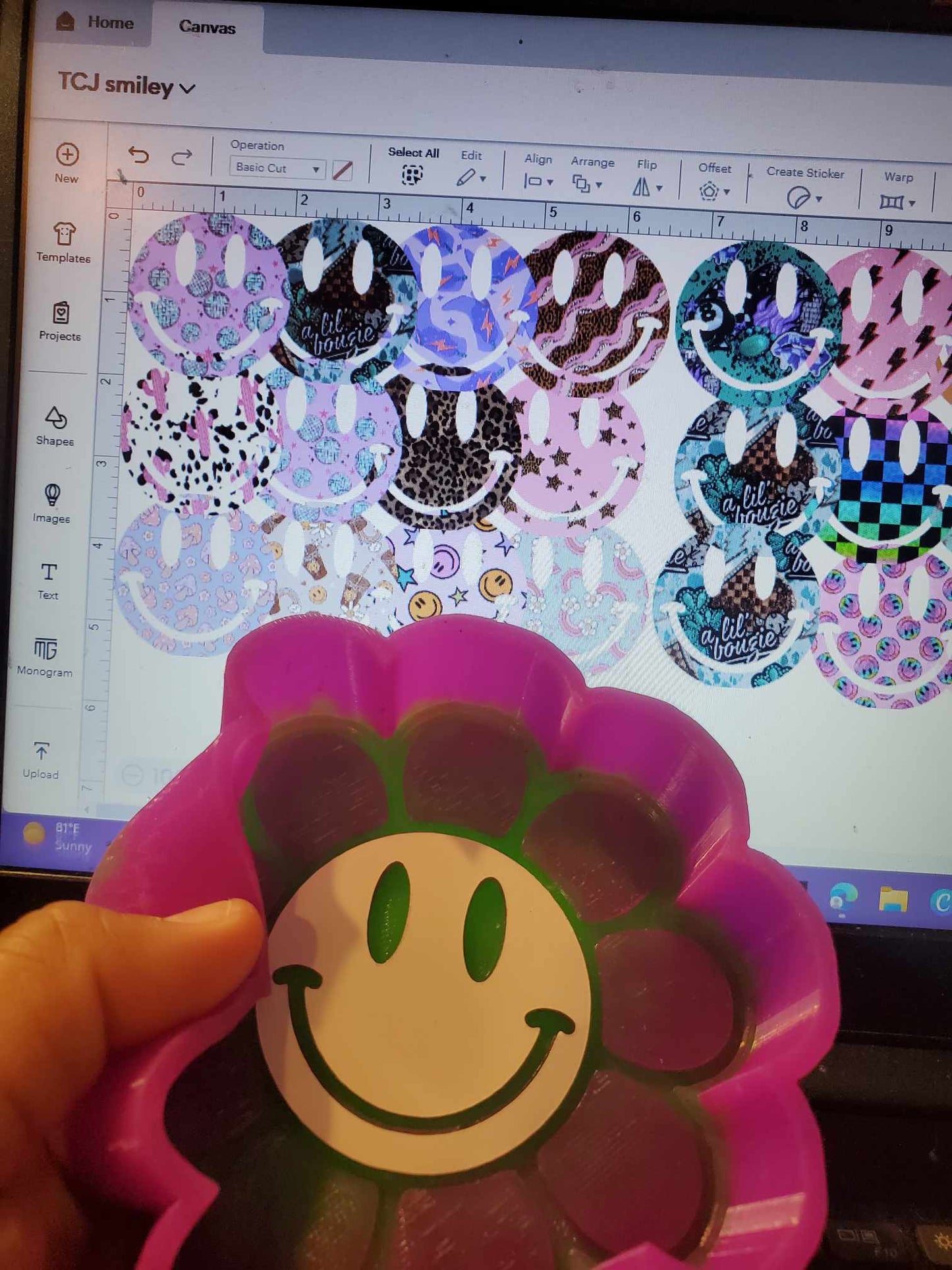 Smiley Flower / Retro Daisy