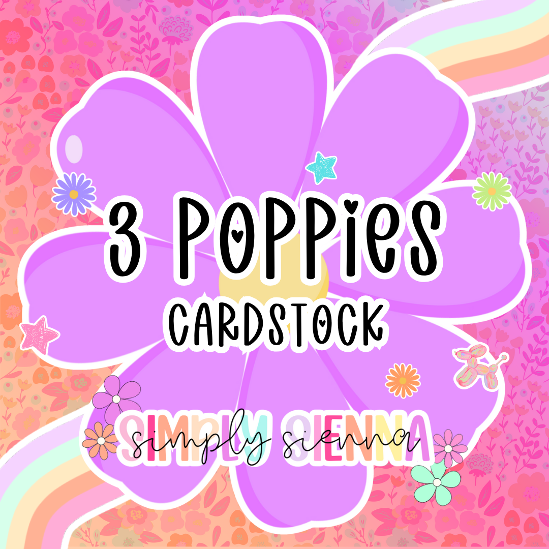 3 Poppies