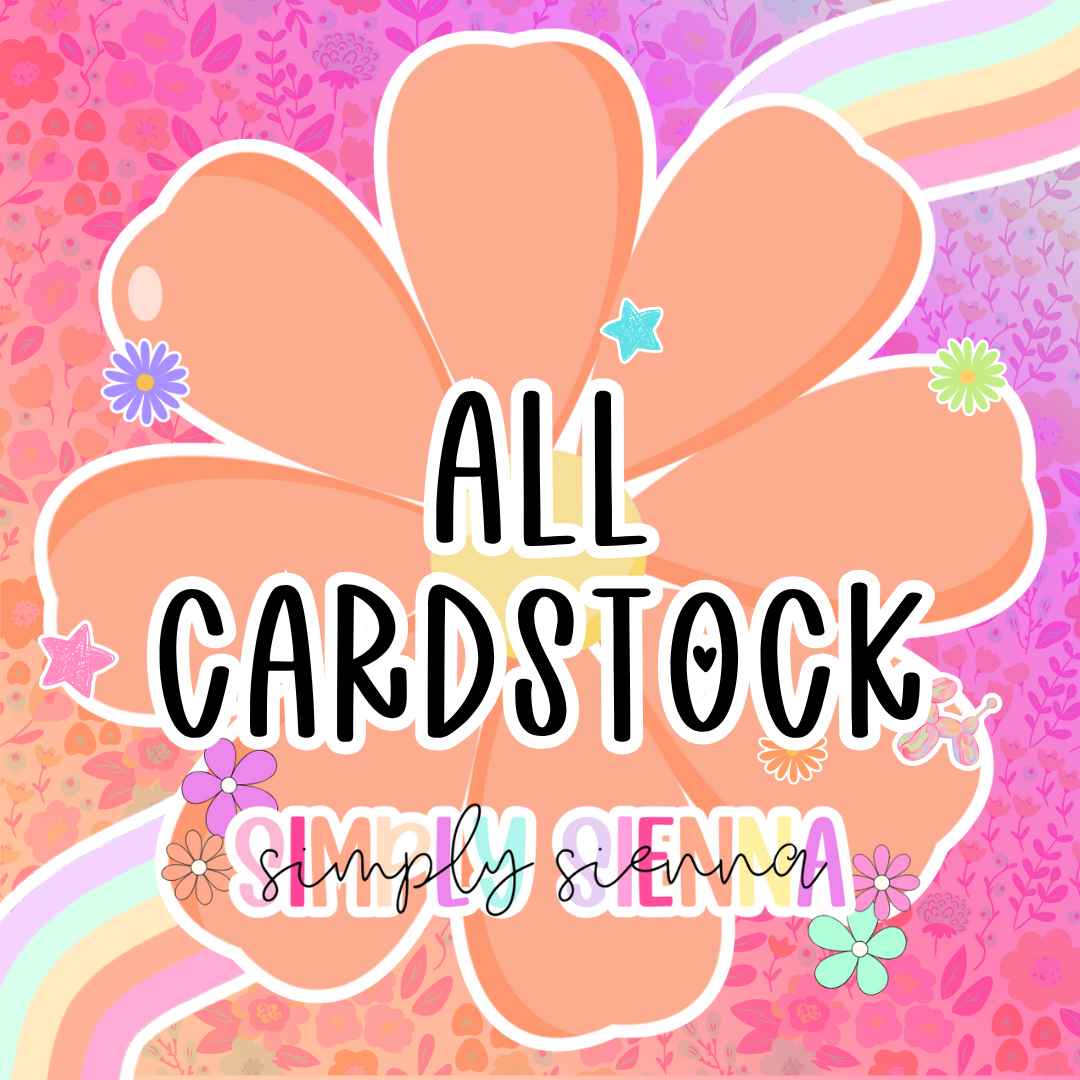 All Cardstock