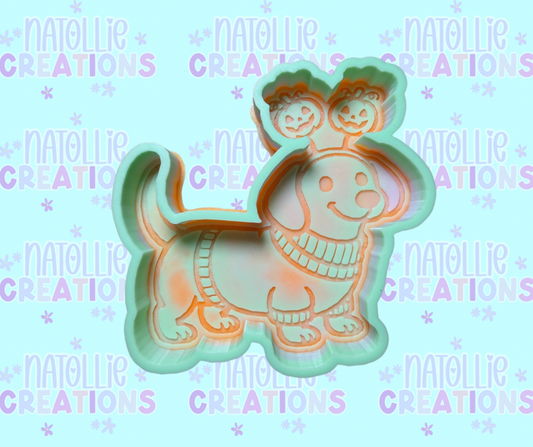 Halloween Weiner Dog Freshie Silicone Mold