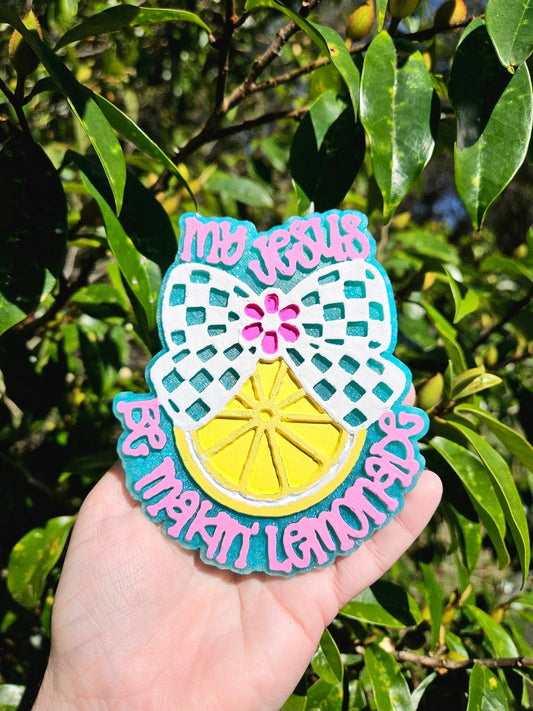 My Jesus Be Makin’ Lemonade Freshie Silicone Mold