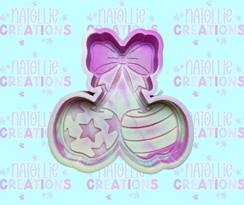 Patriotic Cherry Freshie Silicone Mold