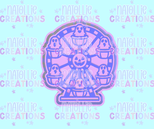 Ghost Ferris Wheel Freshie Silicone Mold