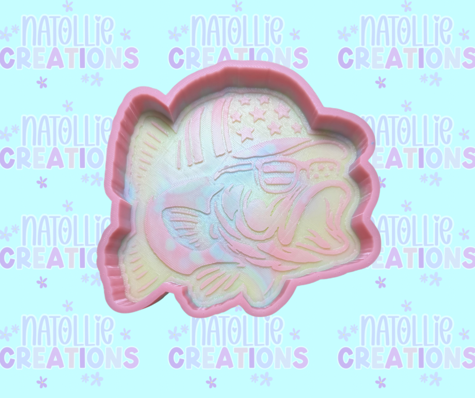 Patriotic Catfish Freshie Silicone Mold