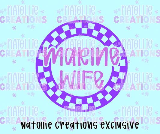 Marine Wife Insert Freshie Silicone Mold