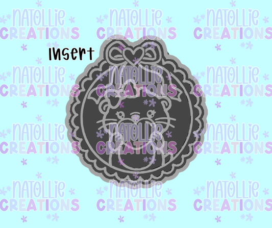 Otter Valentine’s Scallop Insert Freshie Silicone Mold