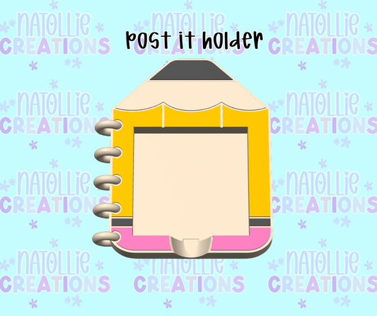 Pencil Post It Note Holder