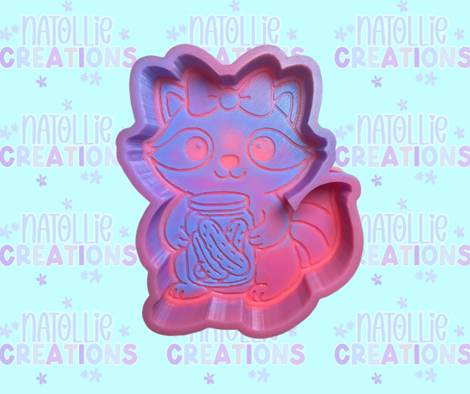 Pickle Raccoon Freshie Silicone Mold