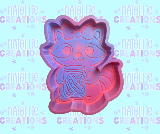 Pickle Raccoon Freshie Silicone Mold
