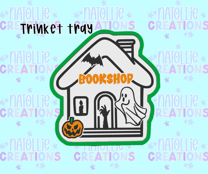 Halloween Bookshop Trinket Tray