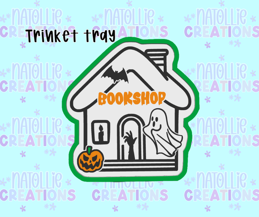 Halloween Bookshop Trinket Tray