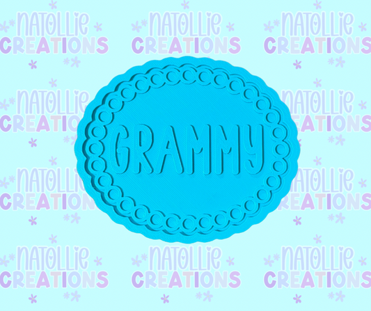 Grammy Insert Freshie Silicone Mold