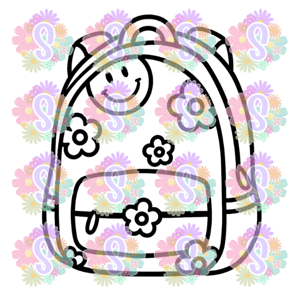 COLORING PAGE - BACK TO SCHOOL