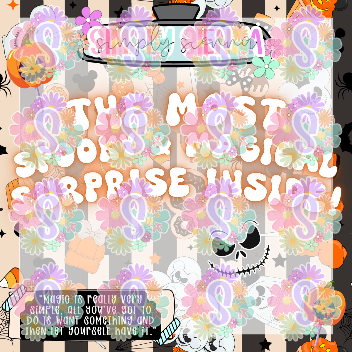 MOST MAGICAL PLACE ON EARTH Bag Inserts