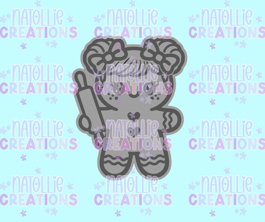 Baking Gingerbread Freshie Silicone Mold