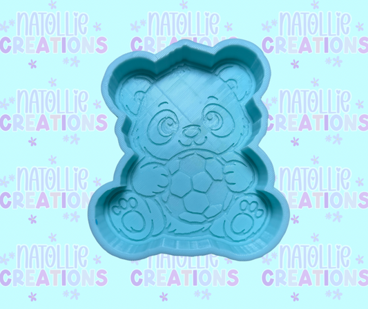 Soccer Panda Freshie Silicone Mold