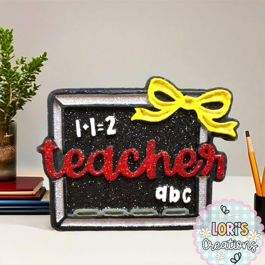 Teacher Board Freshie Silicone Mold
